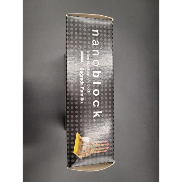 Nanoblock Sagrada Familia Micro Building Blocks 2012 Level 4-550+ Pieces - Picture 5 of 9